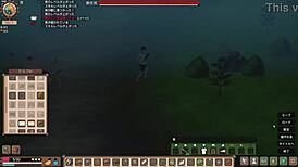 i'm playing mad island and having crazy sex with the girl