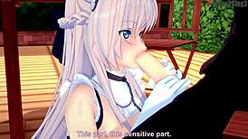 Belfast Invites To Lunch Free POV Azur Lane Full Movie And POV Version On Sheer Fantasy King 3