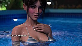 complete gameplay of summer heat part 4 by the pool