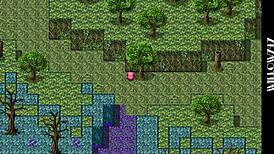 Makina explores the city of ruin in fallen hrpg game