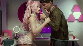 the genesis order in 3d anime style 😊