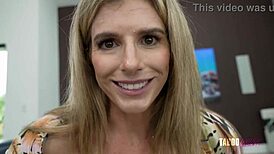 I’m So Torn! Hot Step Mom Cory Chase Dares Me to Hide from Stepdad