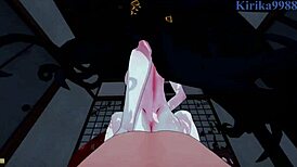 nezuko kamado and daki intense sex - demon slayer kimetsu no yaiba pov hentai