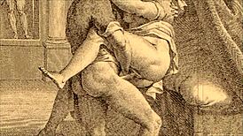 vintage erotic illustration with classic sensual charm