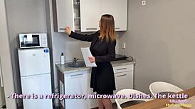 I Fucked Real Estate Agent Hard for Overcharging on Tight Pussy Deal