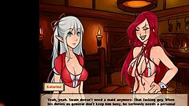 In this hentai parody, the wind disciple gets a creampie after blowjob. Not even surprised!