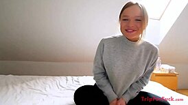 Pretty Russian Girl Shines with Bright Personality and Cute Smile