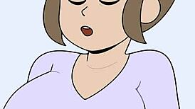 chore day 2 with animated step mom sex 😍