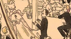 vintage erotic illustration with classic sensual charm