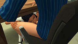 Virgin teen craves her male teacher for extra credit