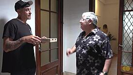 Housewife Sends Husband Away to Suck Pizza Delivery Guy's Dick for Fun