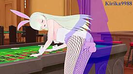 diane and elizabeth liones bunny girl intense sex in hentai