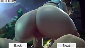 见过Fortnite模仿与热辣18+游戏性爱场景，第01部分吗？