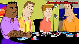 European gay animated card game