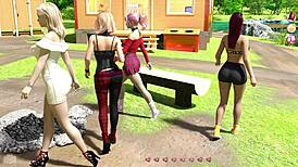 Helping naked hotties in 3d cartoon gameplay feels amazing