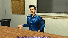 Virgin teen craves her male teacher for extra credit