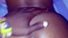 Big Booty Midget Sneaks in for Sloppy Encounter