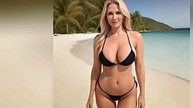 Dirty talking stepmom seduces her horny stepson