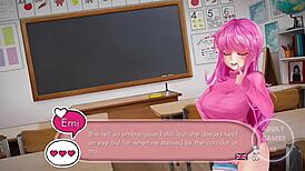 in waifu secret 4, explore dating and hardcore scenes with anime waifus