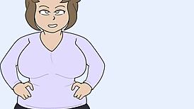 chore day 2 with animated step mom sex 😍