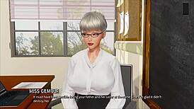 the granny rides hard after seducing the young masseur for a blowjob