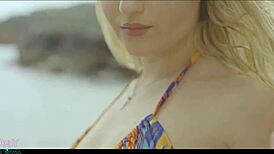 Making eye contact with cuckold hubby while getting fucked hard