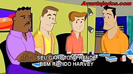 European gay animated card game