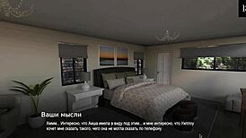 Bound milf slut gets her ass fucked in hentai gameplay