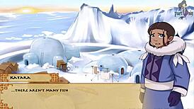 avatar hentai: four elements trainer, lesbian action starts here?