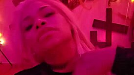 angelg and kuzz get wet in halloween bbw special.