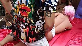 drilling a tight swollen ass of my sexy toy doll