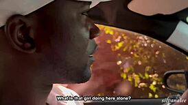 big black cock fan got lucky banging latina silvana lee’s big ass in public.