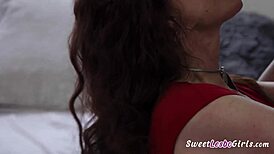 Syren De Mer And Octavia Red Kiss And Lick Each Other's Pussies