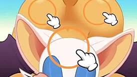 Rouge爆菊时猛吸鸡巴吞精