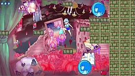 Yukiho's exorcist skills face a monster in a maze