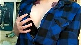 Want to see her edge your cock?