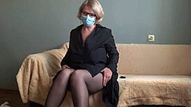 How I Record Anal-Vaginal Action with Dirty Talk for My Cuckold Husband