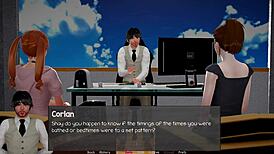 want to play the headmaster's fantasy with shaved pussies and big tits?