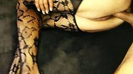 Damn! Used her rough in stockings, stretching every hole! 😈