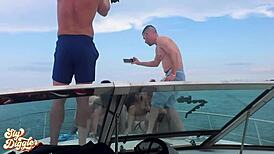 Yo, Miami boat day 2023 with Willow Ryder, Ameena Green, Aria Six was wild af!