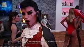 Being a dik 225 chick route in anime hentai style