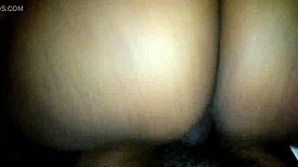 My girl shows off big ass for monster black cock in hardcore fucking