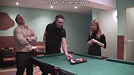 i'm the sexy college teacher getting naked for money in this scene