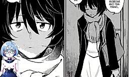 Midnight visitor in anime hentai game