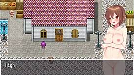 girl ends up naked in another world