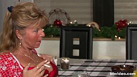 hausfrauen 6, wanna see this chubby housewife lick and tease?