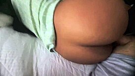 I bang my chubby Latina friend in the morning with creampie.