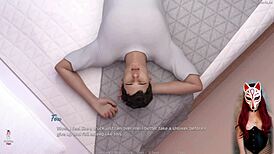 milf grows big tits in cosplay anime