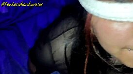 AlisonGonzalez swallows my cock instead of candy