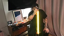 Want to see behind the scenes double penetration and cumshots?